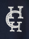 Classic Symbol Logo Crop SweatshirtNavy - HARDCORE HAPPINESS - BALAAN 8