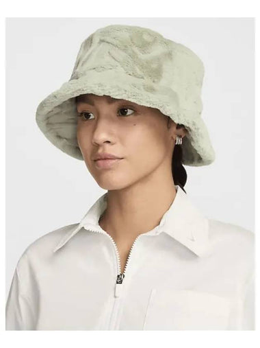 Apex faux fur bucket hat jade horizon HF7194 370 726314 - NIKE - BALAAN 1