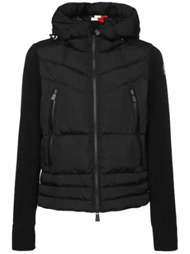 Men's Grenoble Polar Fleece Padding Black - MONCLER - BALAAN 2