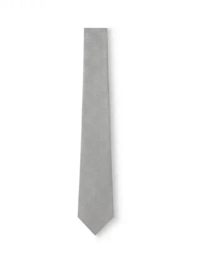 Men's Monogram Damier Tie Grey - LOUIS VUITTON - BALAAN 2