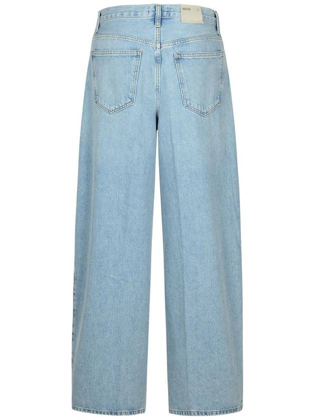 Agolde 'Kristen' Light Blue Cotton Jeans - AGOLDE - BALAAN 3