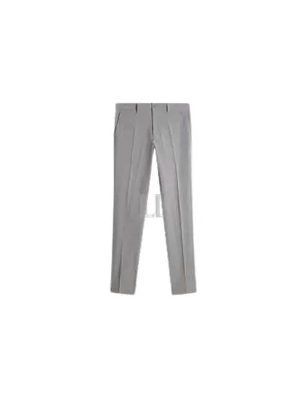 Men's Ellott Stretch Pants Medium Grey Melange - J.LINDEBERG - BALAAN 2