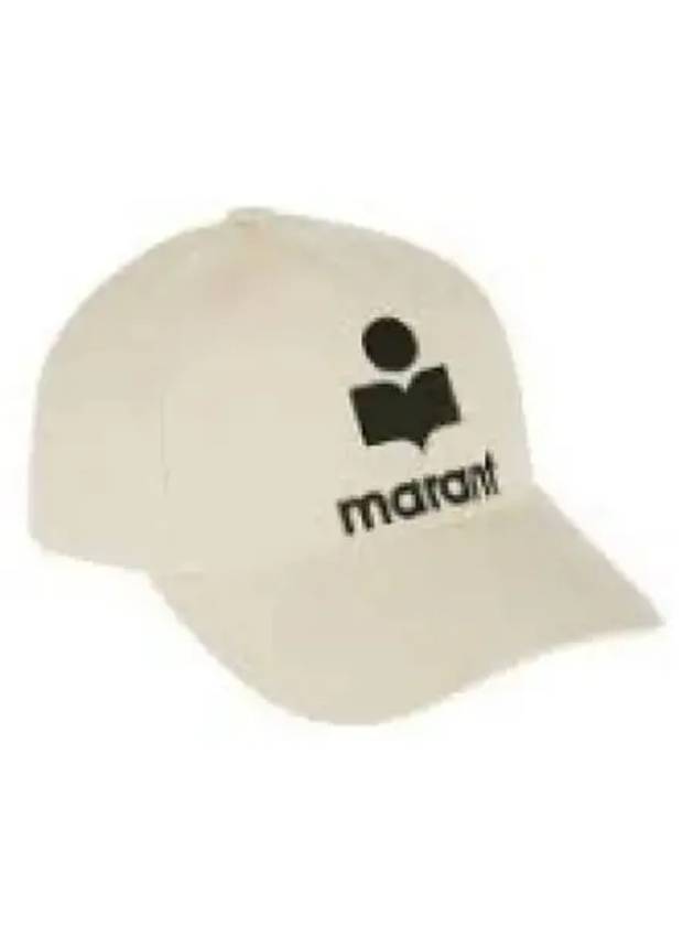 Tyron Embroidered Logo Ball Cap Ivory - ISABEL MARANT - BALAAN 2