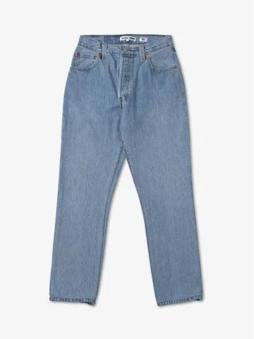 REDONE Refurbished High Rise Ankle Cropped Denim Pants Indigo 1003HRACINDIGO - RE/DONE - BALAAN 1