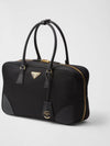 Re-Edition 1978 Re-Nylon Saffiano Leather Large Tote Bag Black - PRADA - BALAAN 4