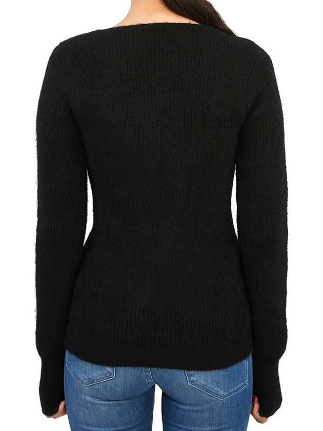 Le Mile Pau Knit Top Black - JACQUEMUS - BALAAN.