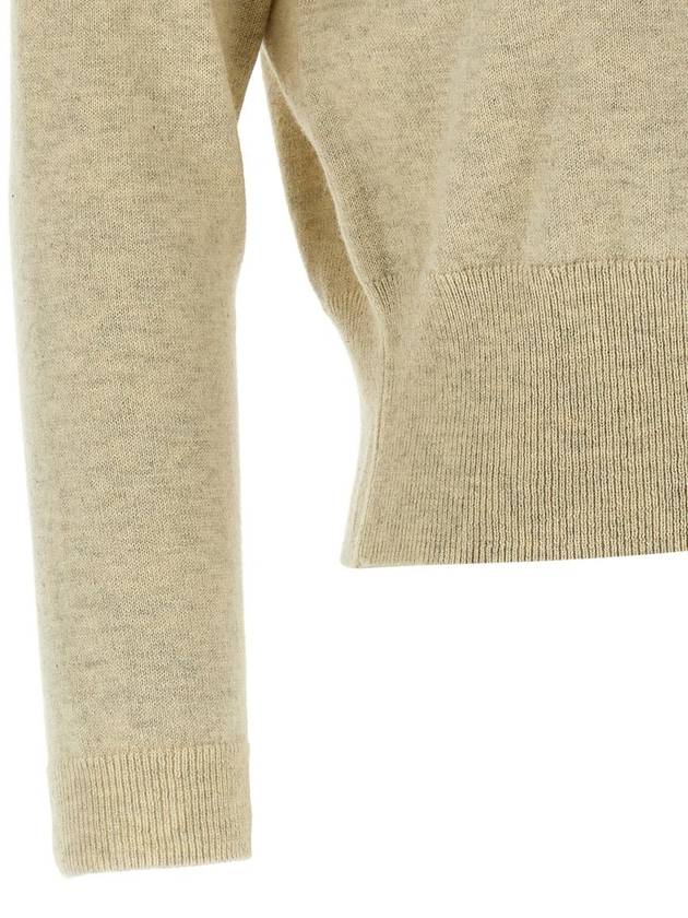 Newton Cotton Cardigan Light Grey - ISABEL MARANT ETOILE - BALAAN 5