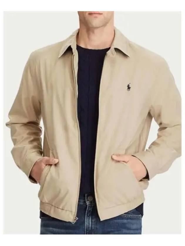 Harrington Windbreaker Beige - POLO RALPH LAUREN - BALAAN 4