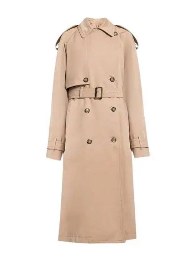 IDomestic shippingI ZAVORRA 20210237 001 20210237600 Zabora water repellent trench coat kr 204285 - MAX MARA - BALAAN 1