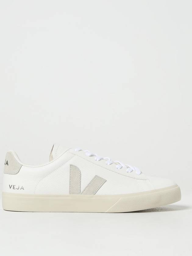 Logo Campo Leather Low Top Sneakers White - VEJA - BALAAN 2