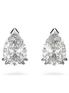 Millenia Stud Earrings White - SWAROVSKI - BALAAN 3