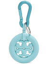 Puffed Up Logo Key Holder Blue - TORY BURCH - BALAAN 3