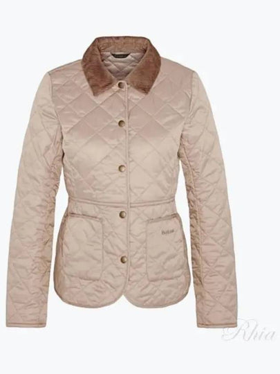 Deveron Quilting Jacket Beige - BARBOUR - BALAAN 2