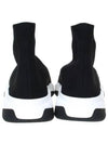 Speed Trainer  High Top Sneakers Black White - BALENCIAGA - BALAAN 4