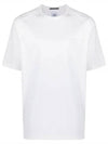 Metropolis Series Short Sleeve T-Shirt White - CP COMPANY - BALAAN 1