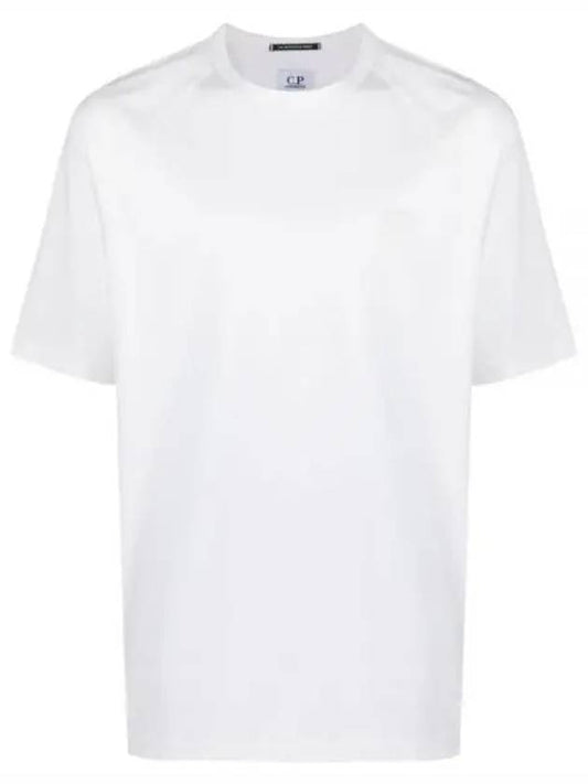 Metropolis Series Short Sleeve T-Shirt White - CP COMPANY - BALAAN 1