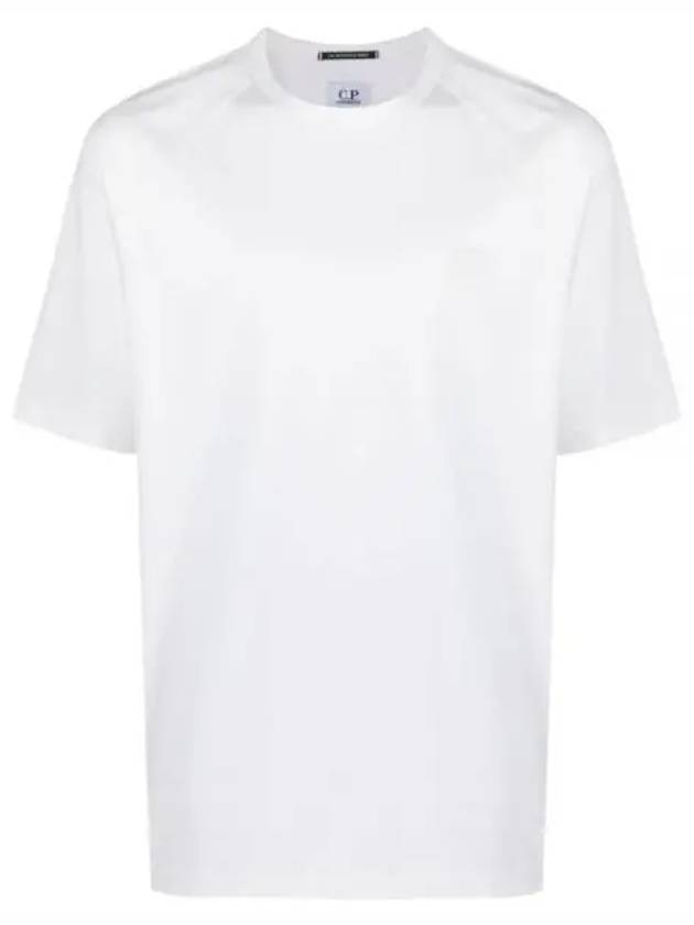 Metropolis Series Short Sleeve T-Shirt White - CP COMPANY - BALAAN 1