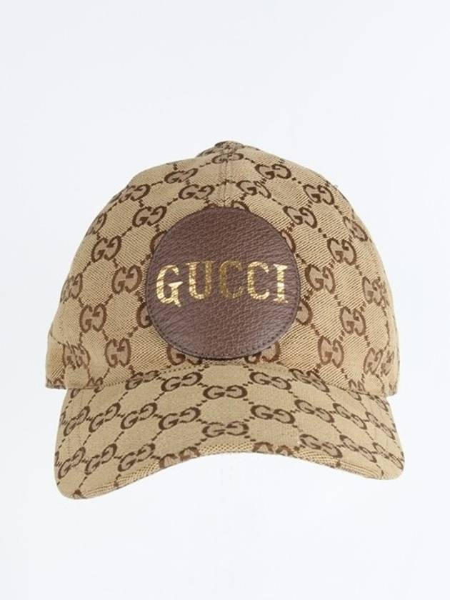 GG Canvas Base Ball Cap M - GUCCI - BALAAN 1