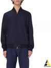 Men's Bomber Jacket Blue - BRUNELLO CUCINELLI - BALAAN 2