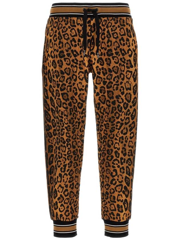 Leopard Print Track Pants GP07VTII7B4 - DOLCE&GABBANA - BALAAN 2