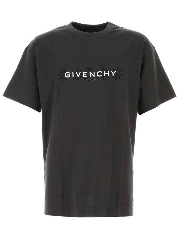 Tarot Print Reverse Short Sleeve T Shirt Rosewood - GIVENCHY - BALAAN 2