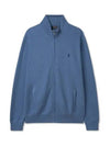 Full zip cotton sweater blue - POLO RALPH LAUREN - BALAAN 1