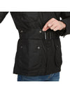 International Slim Wax Jacket Black - BARBOUR - BALAAN 9