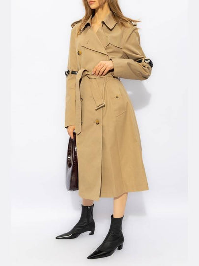 Coperni Cotton Trench Coat, Women's, Beige - COPERNI - BALAAN 2