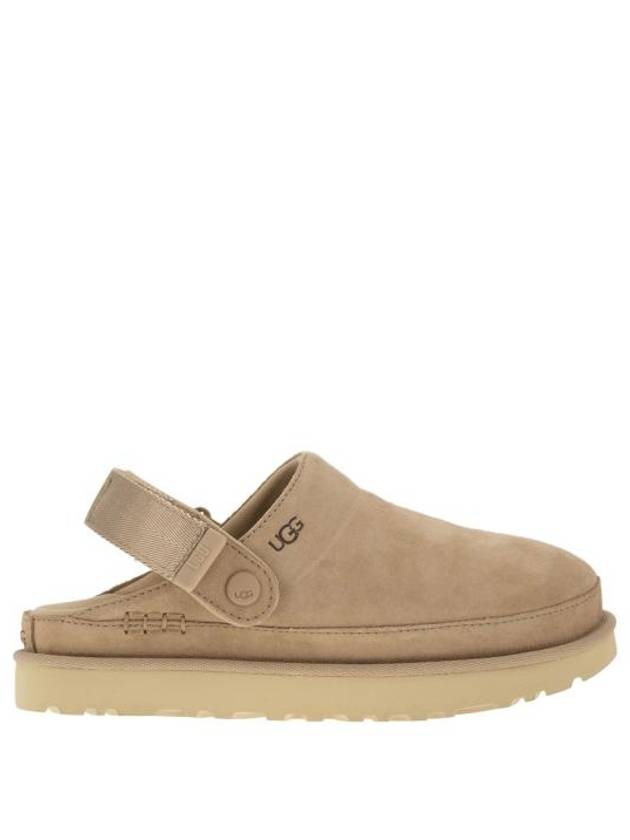 Women's Golden Star Suede Clog Mule Sand - UGG - BALAAN 1