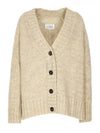 Botanical Dyed V-Neck Knit Cardigan Military Green - MAISON MARGIELA - BALAAN 2