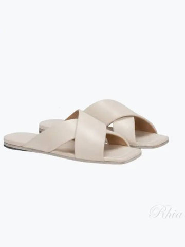 MM4391 193180 Cross Leather Slippers - MARSELL - BALAAN 1