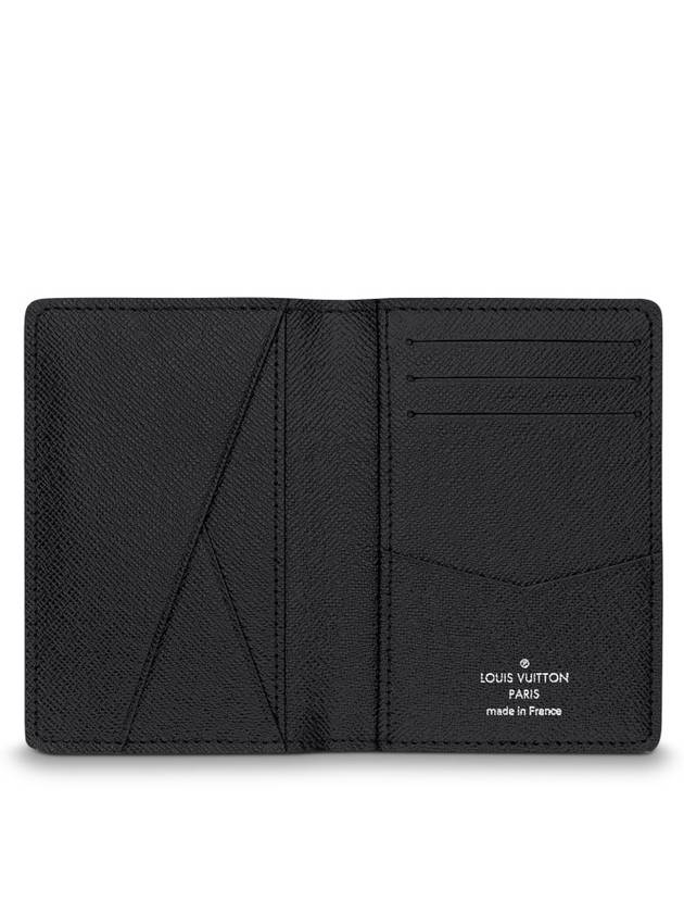 Pocket Organizer Monogram Card Wallet Black - LOUIS VUITTON - BALAAN 10