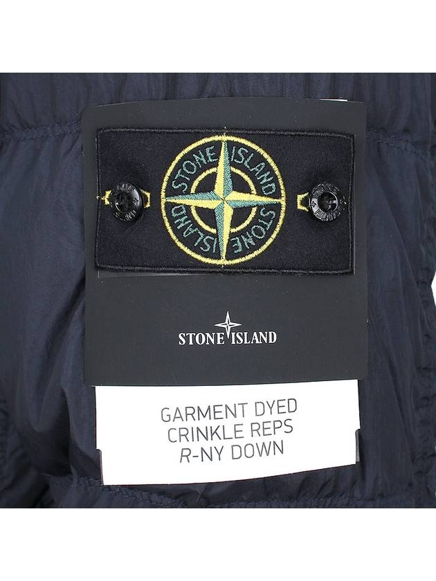 Crinkle Reps Re-Nylon Down Padding Navy - STONE ISLAND - BALAAN 7