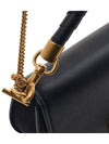 Marcie Buckle Chain Flap Leather Shoulder Tote Bag Black - CHLOE - BALAAN 9