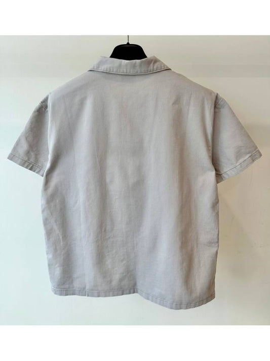 AU Australia Denim Oversized Shirt ST123S3403 Pigment White WOMENS - STUSSY - BALAAN 2