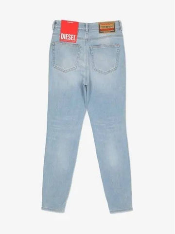 1984 Slandy High Skinny Denim Pants Light Blue A0359809E7601 - DIESEL - BALAAN 1