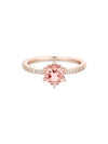 Sparkling Crown Solitaire Ring Rose Gold - PANDORA - BALAAN 2