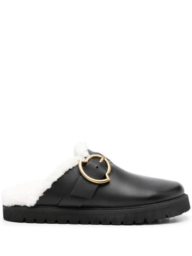 Belle Leather Mule I209B4M00110M3596 - MONCLER - BALAAN 1