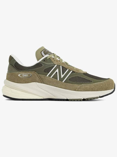 990v6 True Camo Low Top Sneakers Green - NEW BALANCE - BALAAN 2