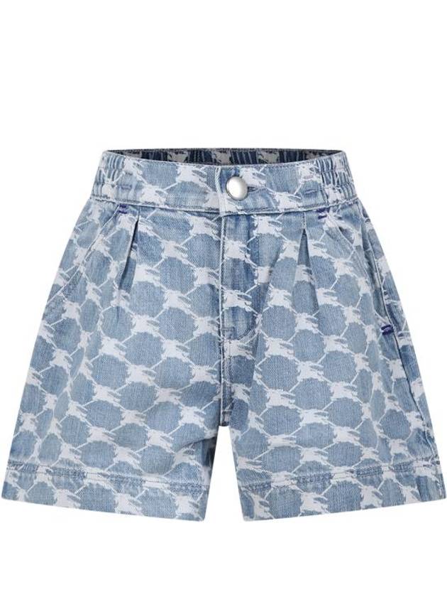 Kids Shorts Bermuda 8072984 A1141 DENIM - BURBERRY - BALAAN 1