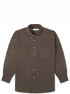 Borrowed Button Down Long Sleeve Shirt Brown - OUR LEGACY - BALAAN 2