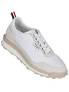 Alumni Eco Nylon Sneaker Tonal White Fun Mix - THOM BROWNE - BALAAN 2