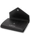 Textured 4G Logo Envelope Bicycle Wallet Black - GIVENCHY - BALAAN 4