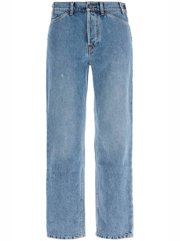 slim fit jeans with adjustable waistband - MOSCHINO - BALAAN 1