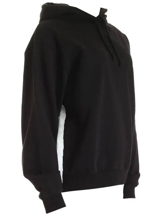 Contrast Tape Hoodie Black - ACNE STUDIOS - BALAAN 4