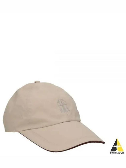 embroid logo ball cap beige - BRUNELLO CUCINELLI - BALAAN 2