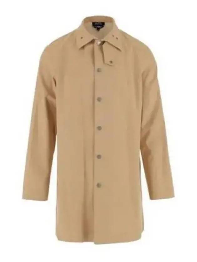 Thibault Cotton Trench Coat Beige - A.P.C. - BALAAN 2