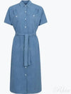 New Drew Long Dress Pale Blue - A.P.C. - BALAAN 2