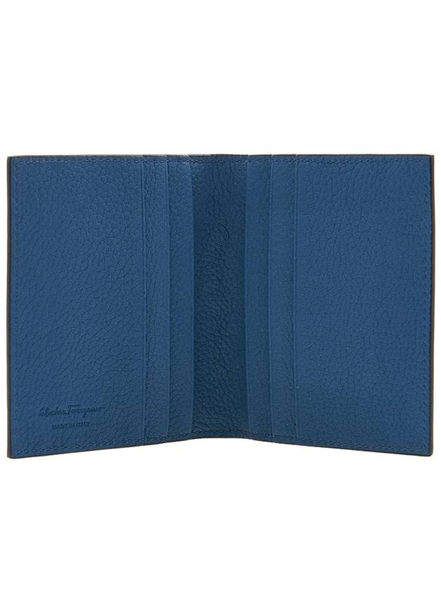 Gancini Card Wallet Denim - SALVATORE FERRAGAMO - BALAAN 11