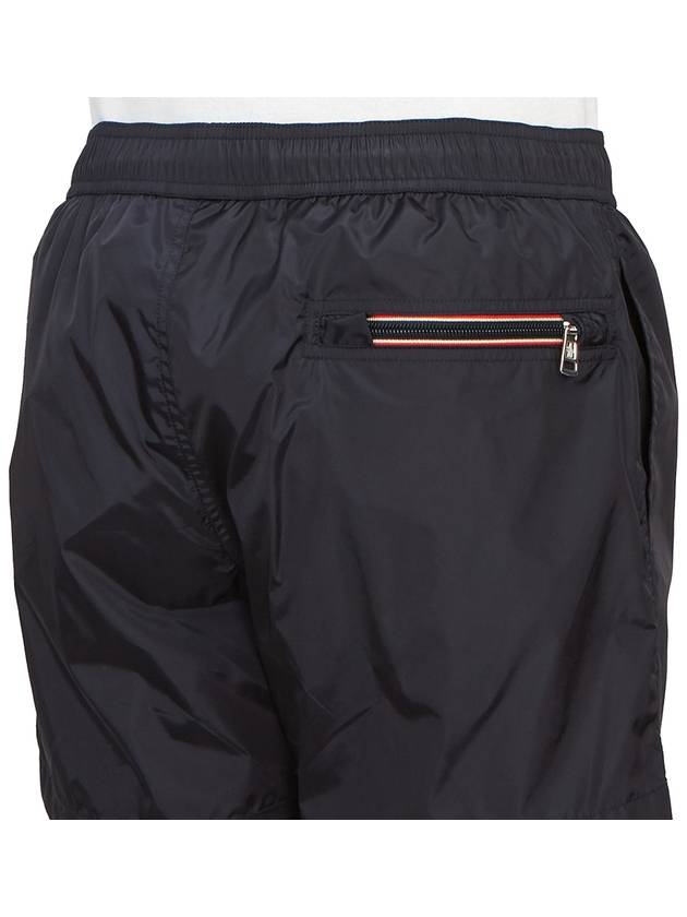 Moncler Logo Swim Shorts Night Blue - MONCLER - BALAAN 9